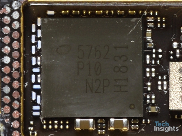 인텔 PMB5762 RF 트랜시버.