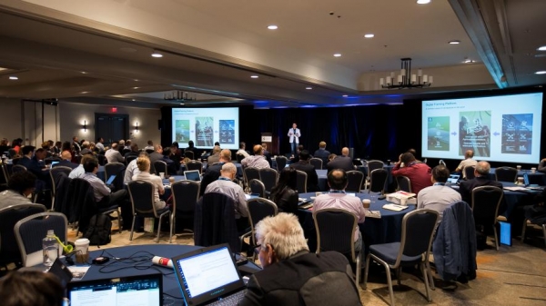 최근 미국 샌디에고에서 열린 '2019 MEMS & 센서 콩그레스'(MSEC)에서 참가자들이 발표를 듣고 있다.