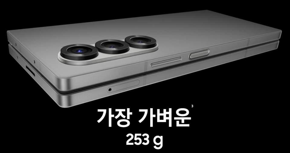 삼성전자 갤럭시Z폴드6 (자료=삼성전자)