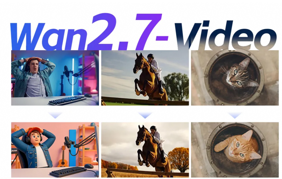알리바바, 영상 생성 AI '완2.7-Video' 공개